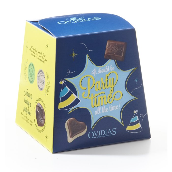 Ovidias  Darčekové krabičky s čokoládovými pralinkami 200g náhodný výber