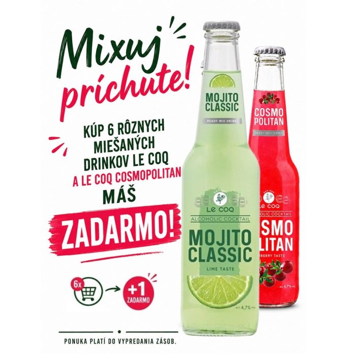 Le Coq Mojito 4,7% 0,33L