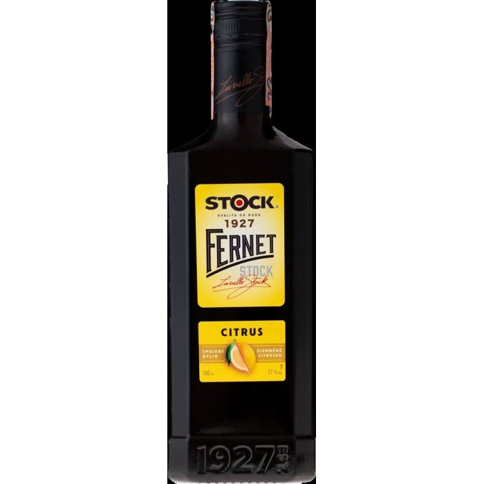 Fernet Stock Citrus 27% 0,5L