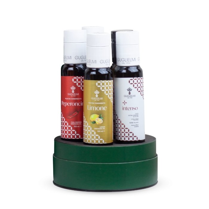 Guglielmi Ochutené olivové oleje – degustačný set 5x 100ml