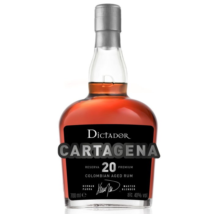 Rum Dictador CARTAGENA 20y  40% 0,7L