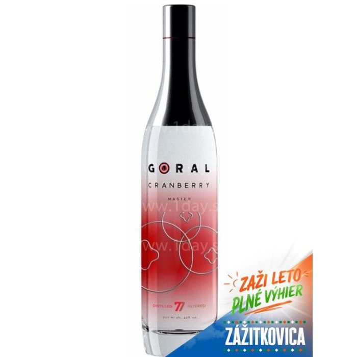 Goral Master Cranberry 40% 0,7L