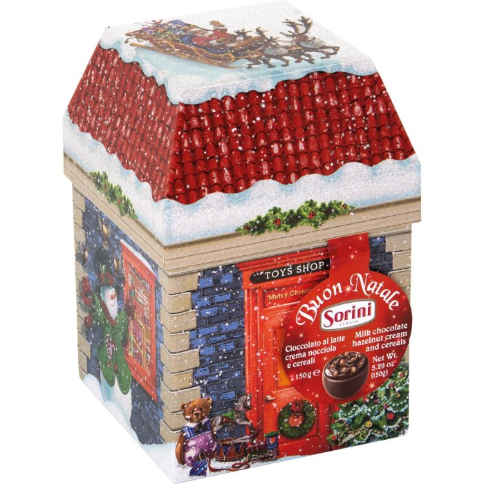Bonboniéra Sorini Christmas House 150g - náhodný výber